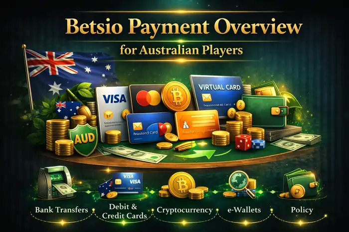 Betsio Payments Overview for Australian Players
