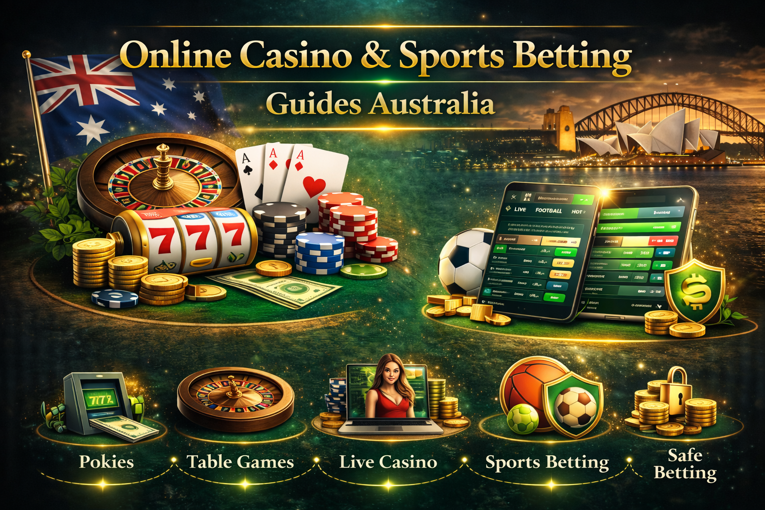 Online Casino & Sports Betting Guides Australia